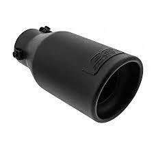 DC Sports Polished Stainless Universal Bolt On Exhaust Tip 2.25" Inlet / 3.75" Outlet / Slant-Cut | EX-1012