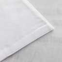 Home Brilliant White Placemats Set of 4 Cloth Placemat Decorations Heat Resistant Washable Place Mats Set of 4 for Wedding Birthday Party, White