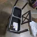 6-Piece Wooden Dining Table Set, Dining Table Set for 6, Including 1 Dining Table, 4 Upholstered Chairs and 1 Bench, Wooden Legs Dining Table, Table Set for Dining Room, Grey