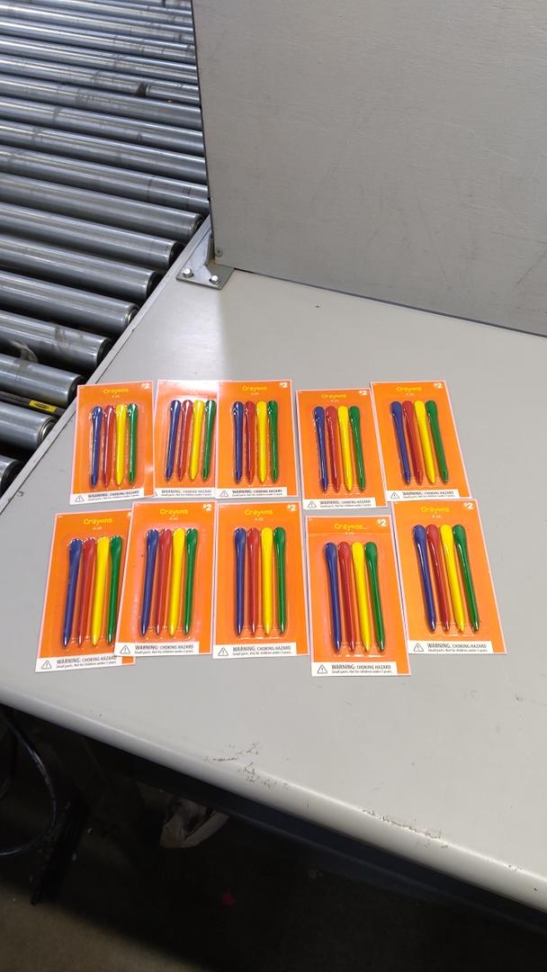 4Ct Crayons 10Pack