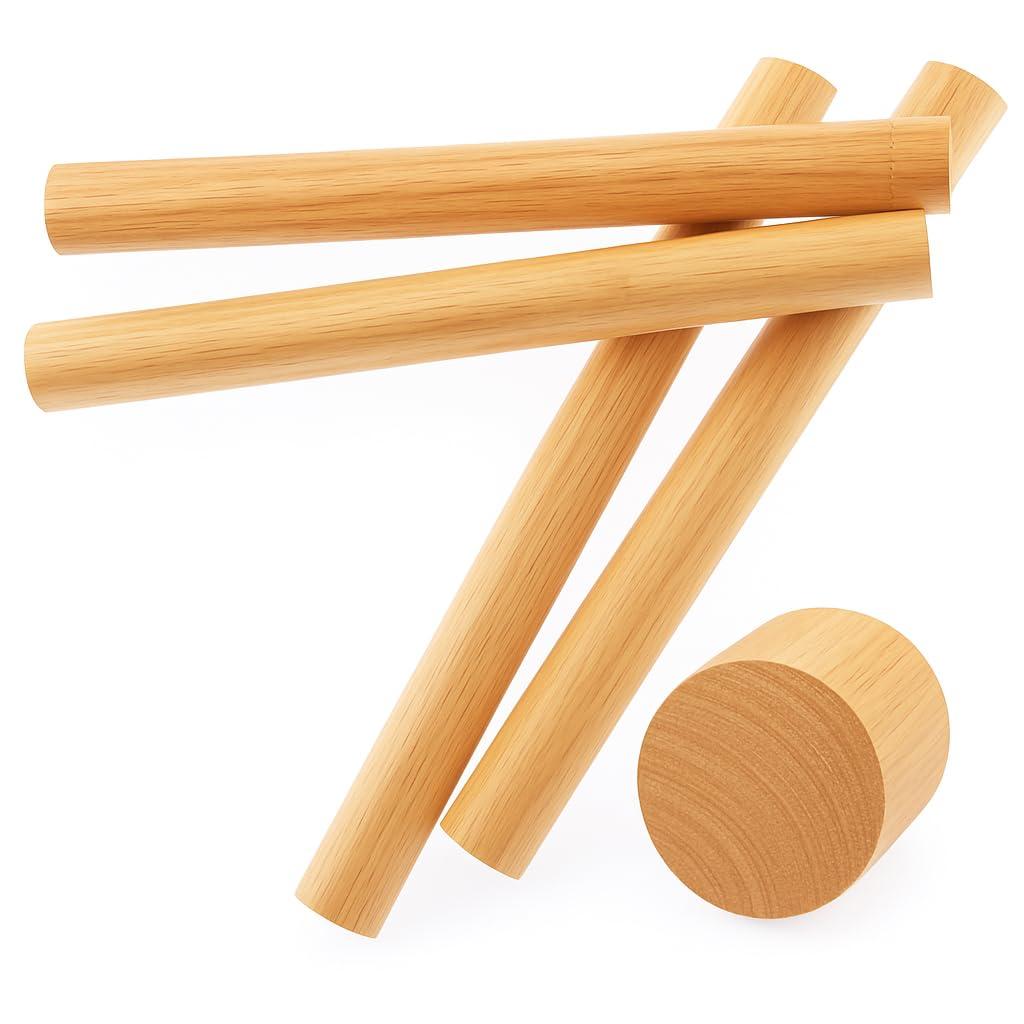 2 x Perfect Stix Wooden Craft Dowels, 3/16 Inch Thick, 1-3 Inch Length, 200 Count