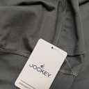 Jockey Womens Premium Pocket Slim Flare Yoga Pants (Medium, Graphite)