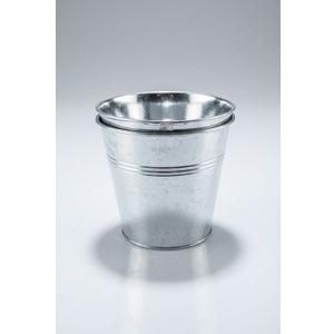 Galvanized Metal Flower Pot