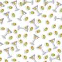 400pcs Martini Party Confetti, Wine Glass & Oval Martini Birthday Decorations Bachelorette Confetti Engagement Confetti Martini Themed Decor for Bridal Party Supplies