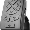 Page Turner Clicker for iPad, Kindle Fire, Scrolling Ring Remote for TikTok YouTube Instagram Shorts Video, Remote Shutter Control for Phone Camera Compatible with Tablet iPhone Android Phone