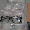 5 Pack Reading Glasses for Women/Men - Fashion Blue Light Readers Computer Eyeglasses W/Spring Hinge&Case(2.5)