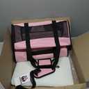 top tasta cat Carrier Large Dog Cat Carriers Puppies up to 30Lbs, Big Dog Carrier Soft Sided, Collapsible Travel Puppy Carrier (X-Large, Pink) (20.0"L x 13.0"W x 13.0"H)