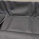 Majestic Giftware PVC Faux Leather Fabric 4 Yard (CFE8-54X144)| Black Synthetic Vinyl Faux Leather Sheets by The Yard for DIY Crafts, Upholstery | Waterproof & Easy to Clean - 54" X 144"