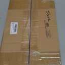 Baquler 2 Pcs Burner Drip Pans Compatible with Ge Hotpoint Wb34k10009 Right Wb34k10010 Left Gas Stove Range Parts 16.6 x 8 Inches Stainless Steel Double Drip Pans Black