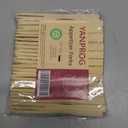 Bamboo Mini Forks Disposable Forks for Appetizers 3.5" Small Forks Appetizer Forks for Fruit,Cocktail Forks for Parties, Weddings(100Pcs)