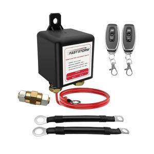 Remote Battery Disconnect Switch 12v, 250A, Upgrade Prevent Battery Drain, Disconnect Negative Car Kill Switch AntiTheft, Remote Battery Kill Switch for Car, Truck, RV