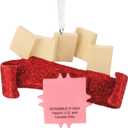 2 x Hallmark Hasbro Scrabble Christmas Ornament