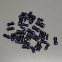 CESFONJER Pneumatic Push Fit Fittings, Plastic diameter Push to Connect Fittings Tube Connect Set, Push Fit Fitting Tube (40Pack: 4/6/8/10/12mm Combo), Tube Fitting Push Lock