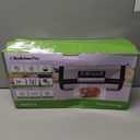 95kPa Vacuum Sealer Machine with AquaLock Technology, for Moist Seals, 2X Seal & 130W, Fully Automatic Food Sealer, Built-In Cutter, Bag Storage & Hose, Precision Sealing, 2 Bag Rolls,Stainless Steel