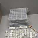 ATTDETJL 12Cube Storage Organizer, Metal Wire Cube Shelving Unit, 11.8" L x 11.8" W x 11.8" H, Modular Grid Bookshelf for Closet, Bedroom, Office, White ATTJL12W