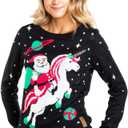 Tipsy Elves Ugly Christmas Sweaters for Women - Funny Festive Womens Christmas Sweaters - Cute Winter Holiday Outfit (M)