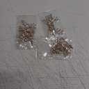 4 Pieces Bridal Rose Gold Hair Accessories for Brides and Bridesmaids Rhinestone Hair Pins Crystal Flower Barrette Wedding Combs with Leaves