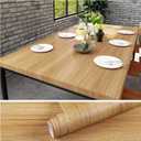 VEELIKE Wide Size 32''x354'' Brown Wood Wallpaper Peel and Stick Countertops for Kitchen Waterproof Wood Contact Paper for Cabinets Self Adhesive Removable Textured Wood Grain Vinyl Film for Furniture