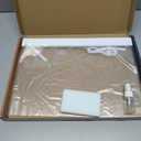 Rechargeable LED Drawing Board, 13.8'' x 10'' LED Note Board with Colors, 5 Modes & 7 Colors Acrylic Dry Erase Board, Rechargeable Light Up LED Writing Board for Home Office School Gift