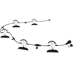 GT-Lite 7500 Lumen LED 50ft 5-Head Adjustable Linkable String Light