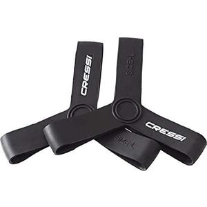 Cressi Fin Keepers - Gives Full Fin Power, No More Lost of Thrust - for Freediving, Snorkeling, Scuba Diving Fins, Small
