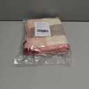 kimteny 6 Pack 100% Cotton Washcloths, Dual-Sided Design (Terry + Gauze) Facecloths, 13x13 Inch Ginghqm Washrags, Soft & Skin-Friendly, for Bathroom, Kitchen & Household (Pink, 13x13 Inches)