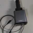 LISEN Retractable Car Charger, Gifts for Him Her, Car Adapter USB C Fast Charger, gifts for Mothers Day Travel Essentials kits Car Accessories for Men Women Gifts for iPhone 17 16 15 14 13 Samsung S26 (Grey)