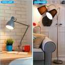 PATIKIL 11" Diameter Adhesive Non-Slip Backed Felt, 2 Pcs 5mm Thickness Round Lamp Base Anti-Slip Mat Anti-Scratch Pad for Lamp Bases, Black