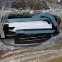 Dog House Indoor Outdoor Durable Waterproof Pet Plastic Dog House for Medium Large Dogs Insulated Puppy Shelter Kennel Crate with Air Vents and Elevated Floor (Blue, 28.7" W x 23.8"D x 26.5"H)