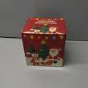 2025 Kids Box  DIY Christmas Organizer Bucket with Stickers & Mini Toys, Fidget Toy Pack, Multi-Item Fidget Toys, Creative Holiday Craft Kit for Girls Boys, Santa & Snowman Storage Bucket for Kids