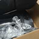 Ergonomic Office Chair with Footrest - Adjustable Lumbar Support & Headrest, 90-160 Reclining Mesh Back Computer Chair - Home Office/Gaming, 350lbs Capacity (Black)