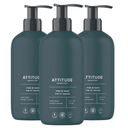 ATTITUDE Limited Edition Liquid Hand Soap, EWG Verified, Plant and MineralBased, Vegan Personal Care Products, Pine & Sage, 16 Fl Oz (Pack of 3)