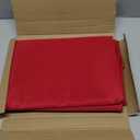 sancua 2 Pack Red Tablecloth 60 x 102 Inch, Rectangle 6 Feet Table Cloth - Stain and Wrinkle Resistant Washable Polyester Table Cover for Dining Tables, Buffet Parties and Camping