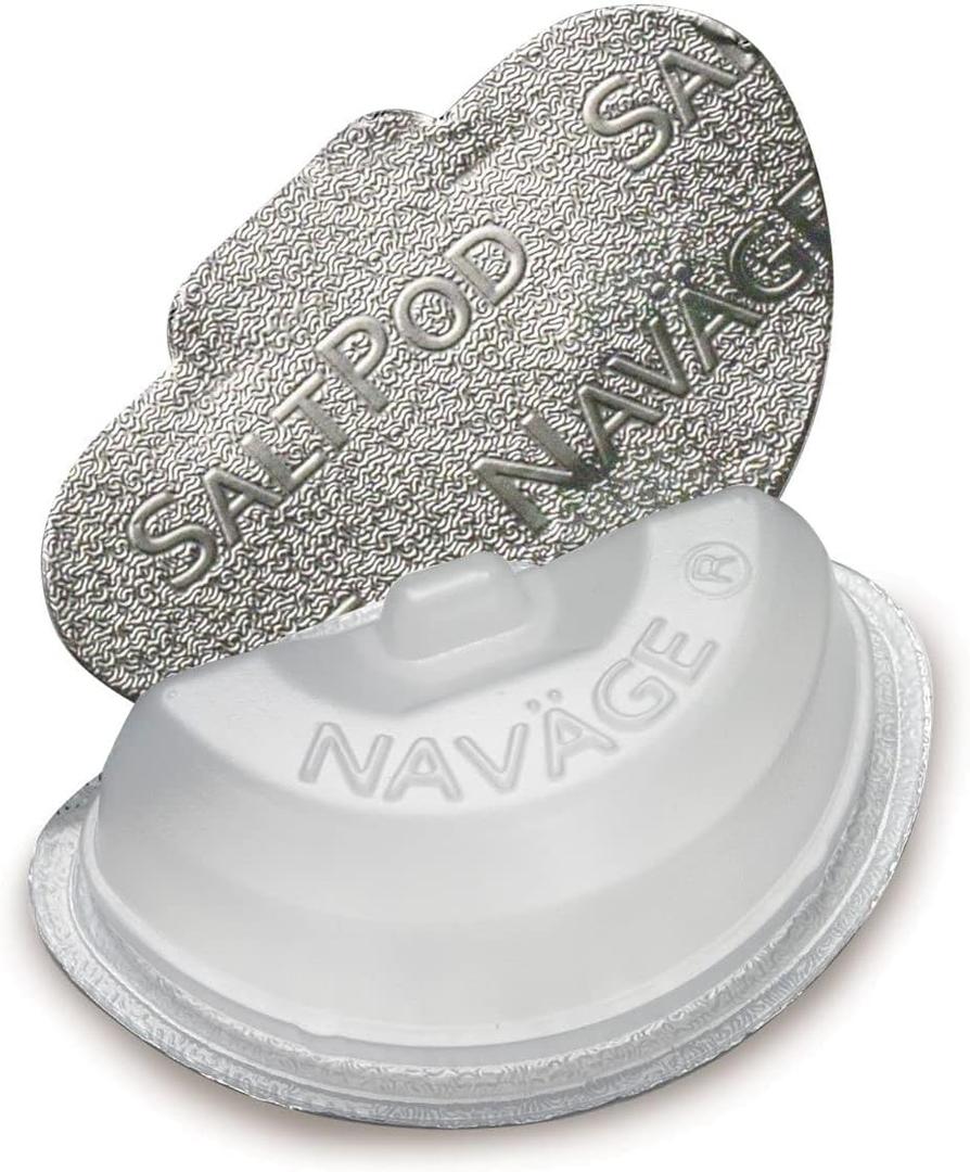 Navage Original SaltPod Bundle 30 Pack (30 SaltPods) Salt Pod Refills Only - Exclusively Designed Nasal Irrigation System - Sinus Rinse and Saline Pods for Fast & Soothing Relief