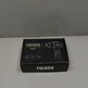 TOLOCO Massage Gun, Deep Tissue Back Massage for Athletes for Pain Relief, Percussion Massager with 10 Massages Heads & Silent Brushless Motor, Valentines Day Gifts for Him Her, Black