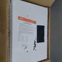 Tecmojo 9U Wall Mount Rack Network Cabinet for 19" IT Equipment,with Lockable Glass Door and Side Panels,Cooling Fan,17.7inch Depth,White,Computer/Electronics Equipment Data Rack