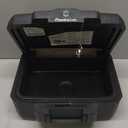 SentrySafe Black Fireproof and Waterproof Safe, File Folder and Document Box with Key Lock, Ex. 14.3 x 15.5 x 13.5 inches, HD4100