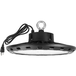 Q QINGCHEN 200W UFO LED High Bay Light 5000K Daylight White, ETL Certified LED Warehouse Light Fixtures,Replacement for 800W MH/HPS