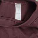 SUUKSESS Women 2 Piece Workout Sets Hidden Scrunch Hip Lifting Seamless Leggings Long Sleeve Yoga Crop Tops (Size Large, Espresso)