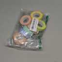 Hutou 8 Rolls Washi Tape Colored Washi Masking Tape 1/2 Inch Rainbow Colors Painters Tape Colorful Craft Art Paper Tape Labeling DIY Decorative Coding Teaching Supplies, Pastel Colors