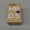 seenda Ergonomic Mouse Rechargeable, USB+Dual Bluetooth, MOU-302 Vertical Wireless Mouse with Volume Knob, Quiet Clicks, Multi-Device Cordless Mice Compatible for Windows, PC, Laptop, Mac OS, Black