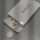 Nuanchu 30 Pcs 1.5'' Valentines Unscented Floating Candles Bulk for Centerpieces Votive Floating Cylinder Vases Candles for Wedding Party Anniversary Christmas Thanksgiving Party Gifts Decor (White)