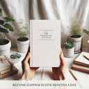 The Gratitude Journal for More Happiness, Optimism, Affirmation & Reflection - An Effective Manifestation Guide Journal, Undated Daily Journals for Women & Men (Beige)