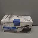 BEAUTURAL 1800-Watt Steam Iron with Digital LCD Screen, Double-Layer and Ceramic Coated Soleplate, 3-Way Auto-Off, 9 Preset Temperature and Steam Settings for Variable Fabric Gray