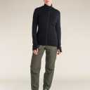 icebreaker Women's Merino 260 Quantum Long Sleeve Zip Jacket, XS