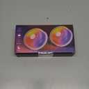 Rechargeable Shower Light No Wiring - 15 Color Changing Mood Light for Shower Bathroom Closet Bedroom Livingroom, 2 Pack