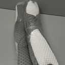 Elviros Cervical Memory Foam Pillows for Neck and Shoulder Pain, Neck Pillow for Sleeping, Side Sleeper Pillows for Adults, Ergonomic Orthopedic Sleeping for Back and Stomach Sleepers (Medium Firm) (Dark Gray)