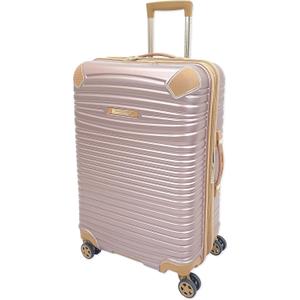 London Fog Chelsea 25" Expandable Spinner, Rose Gold