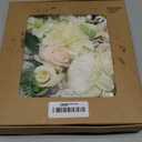 White Artificial Flowers Combo Box - Wedding Decor, Fake Flowers for Home Decor Indoor, Cake Flowers, Faux Flowers for Crafts