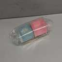 Squishy Stress Cube, Glitter Cube Squishy Toys, Squeeze Stress Relief Toys Cube for Kids Adults